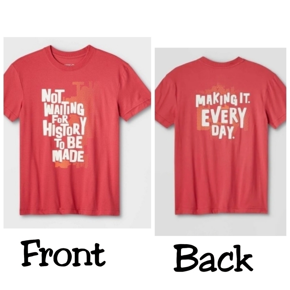 NEW Black History Red T-Shirt